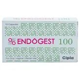 Endogest 100 mg Tablet 10's, Pack of 10 TabletS