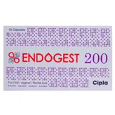 Endogest 200 Soft Gelatin Capsule 10's, Pack of 10 TABLETS