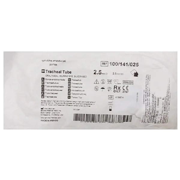 Portex Endotrachel 2.5 Tube, 1 Count, Pack of 1