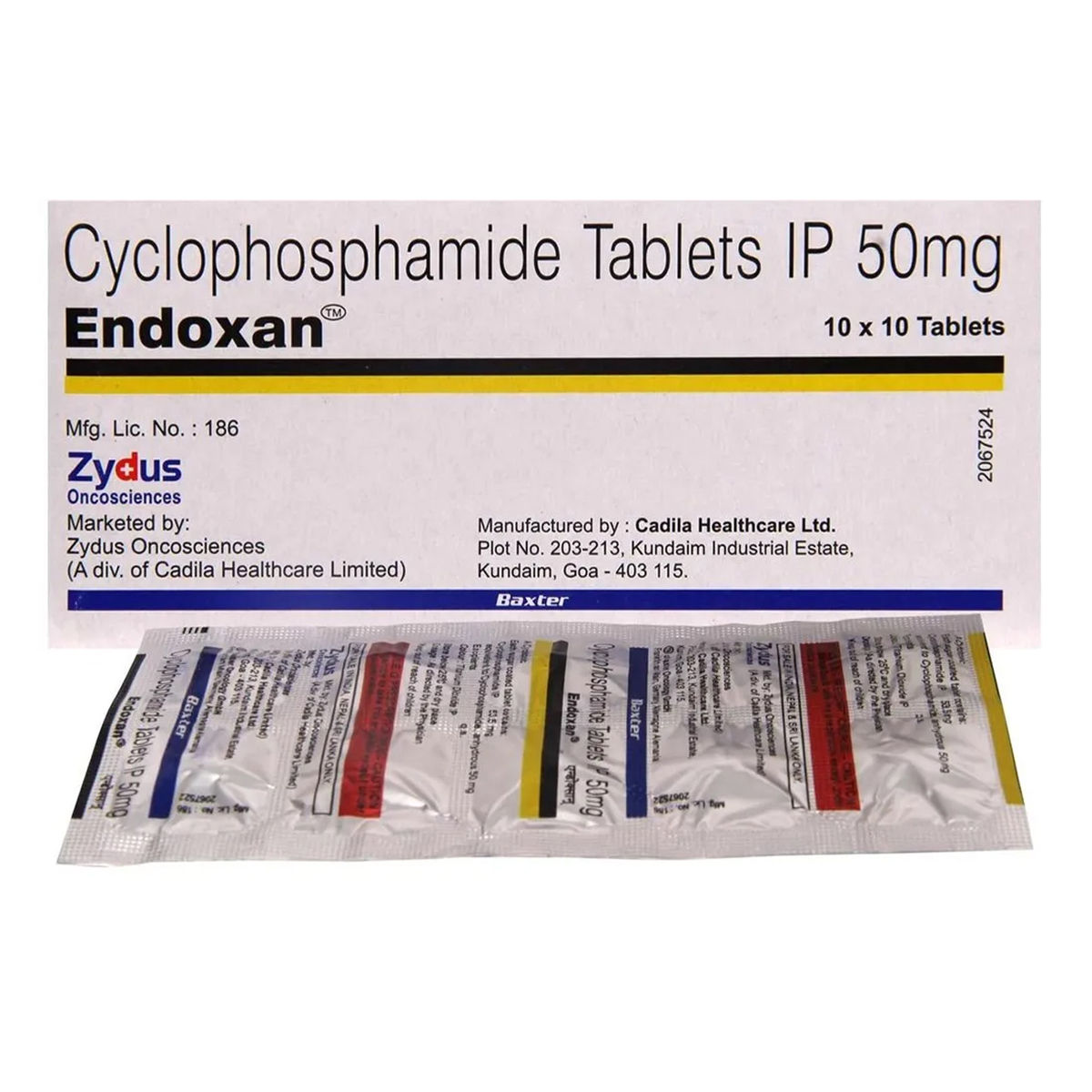 Buy Endoxan Tablet 10's Online