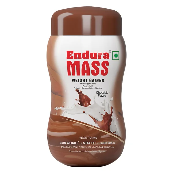 Endura Mass Chocolate Flavour Powder, 500 gm