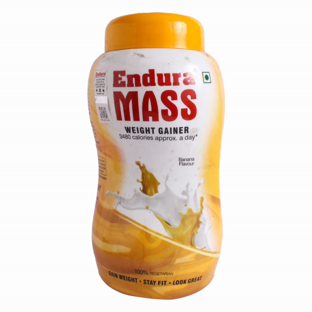 Buy Endura Mass Banana Flavour Weight Gainer Powder, 1 kg Online