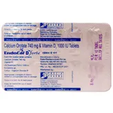 Endocal D Forte Tablet 10's, Pack of 10 TABLETS