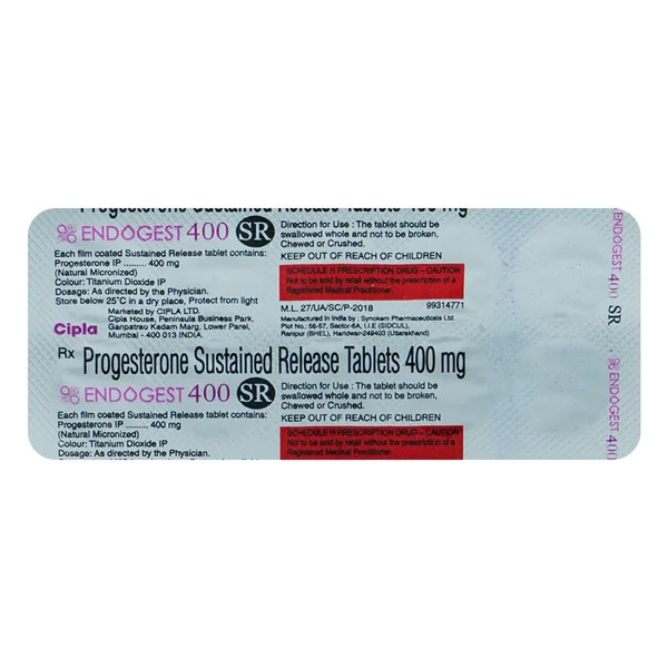 Endogest 400 SR Tablet 10's