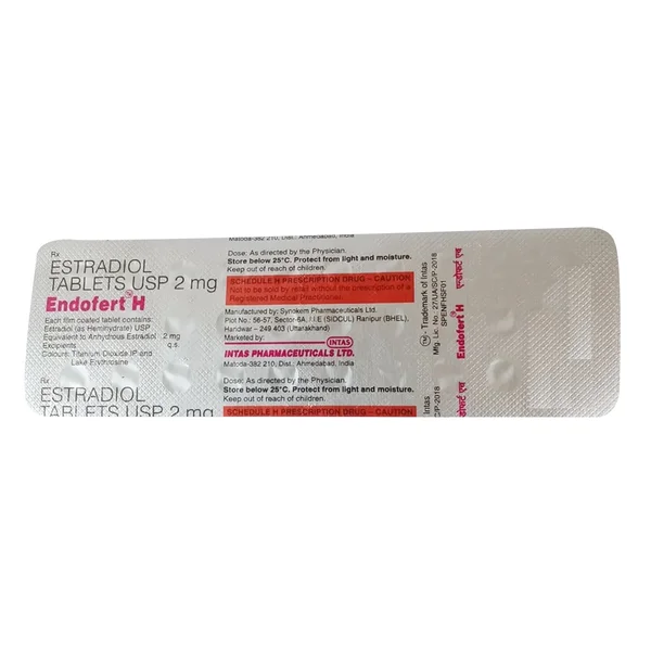 Endofert H 2 Tablet 28's, Pack of 1 TABLET
