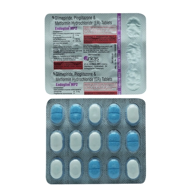 Endoglim MP2 Tablet 15's, Pack of 15 TabletS