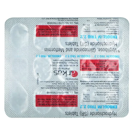 Endoglim Trio 2.2 Tablet 15's