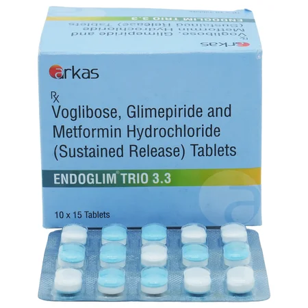 Endoglim Trio 3.3 Tablet 15's