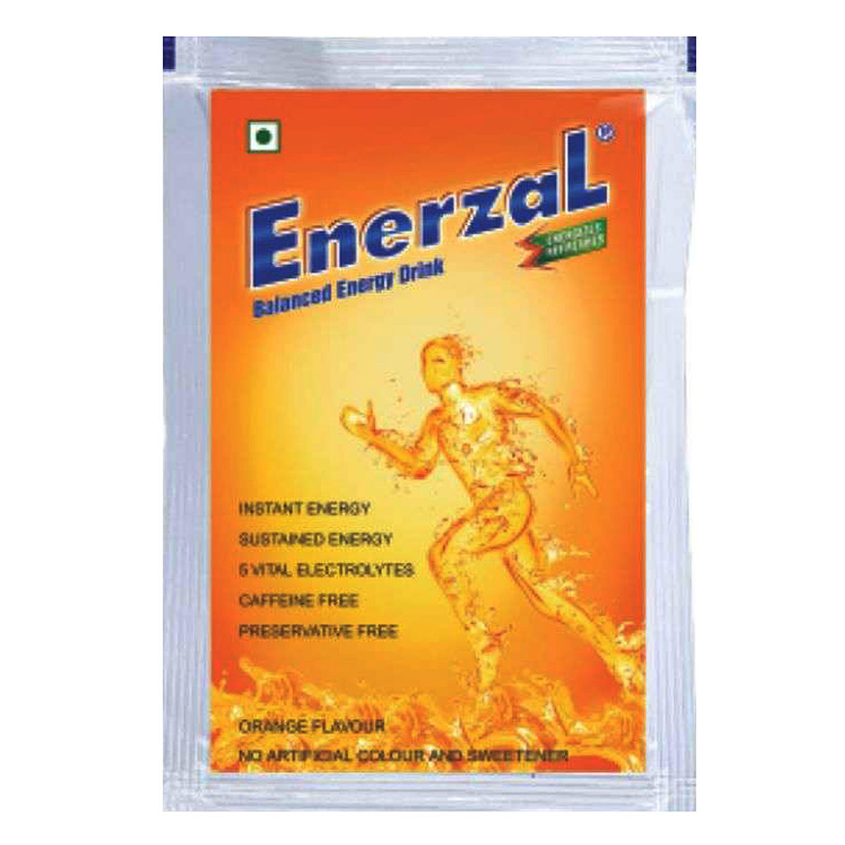 Buy Enerzal Orange Flavour Energy Drink Powder, 50 gm Online