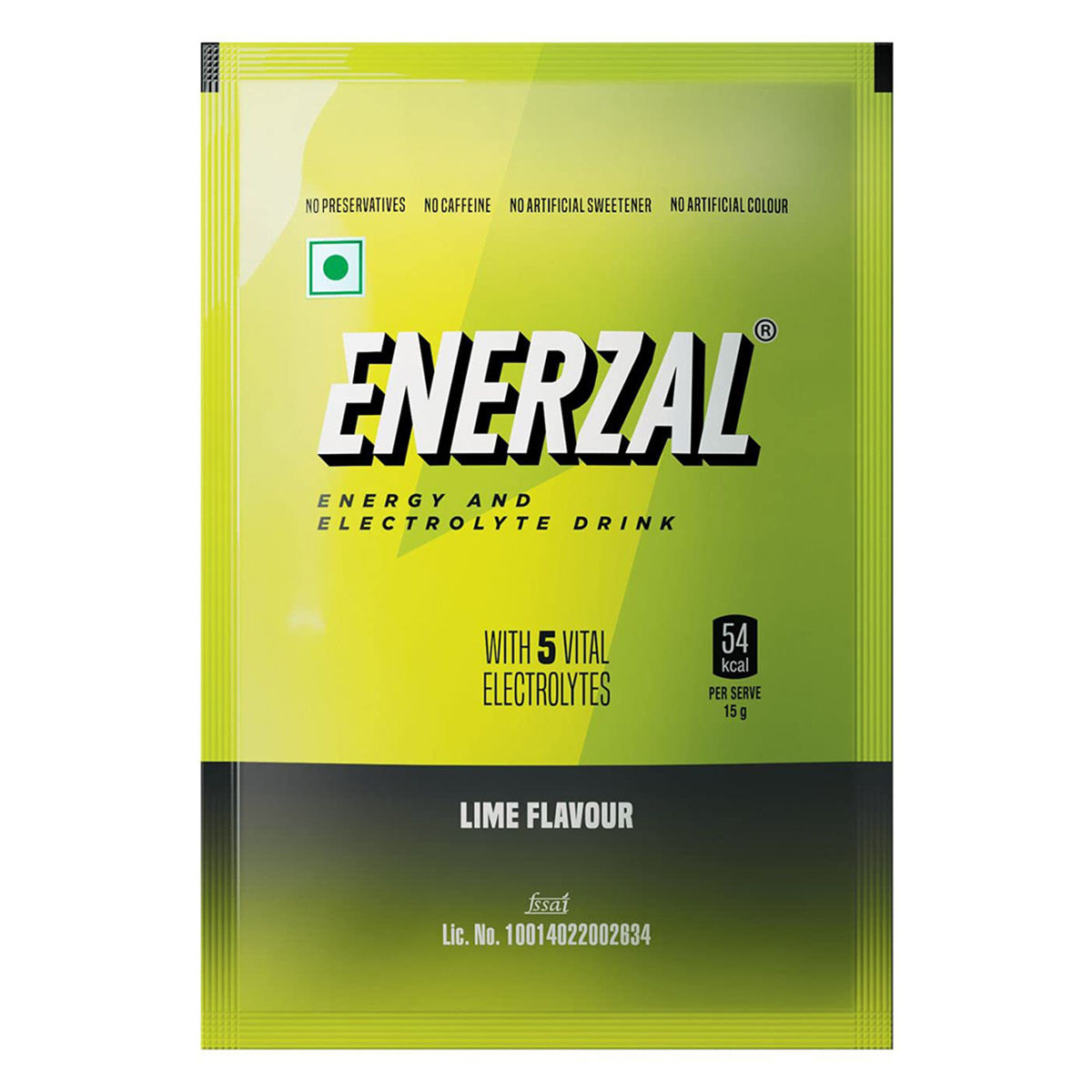 Buy Enerzal Lime Flavour Energy Drink Powder, 100 gm Online