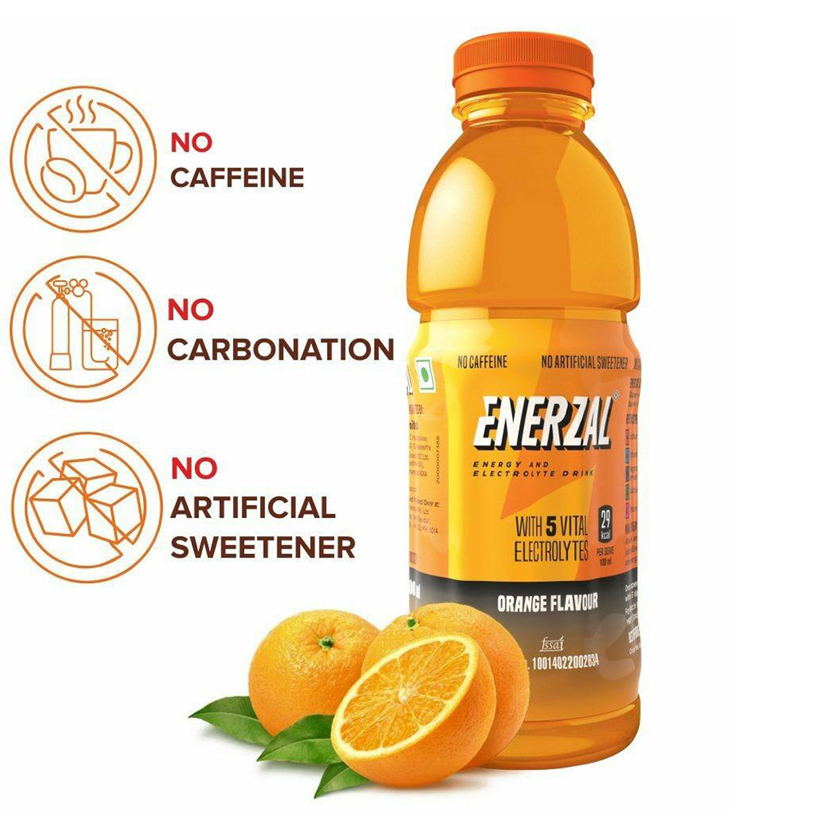 Enerzal Orange Flavour Energy Drink, 500 ml Price, Uses, Side Effects, Composition Apollo Pharmacy
