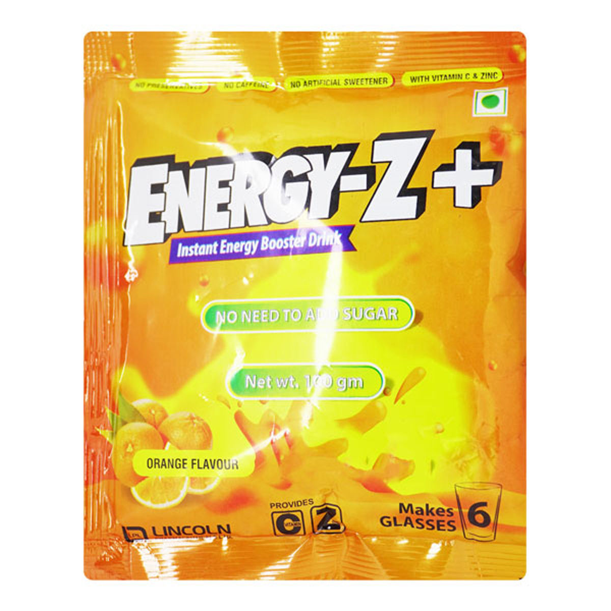 Buy Energy-Z+ Orange Flav Energy Drink 100Gm Online