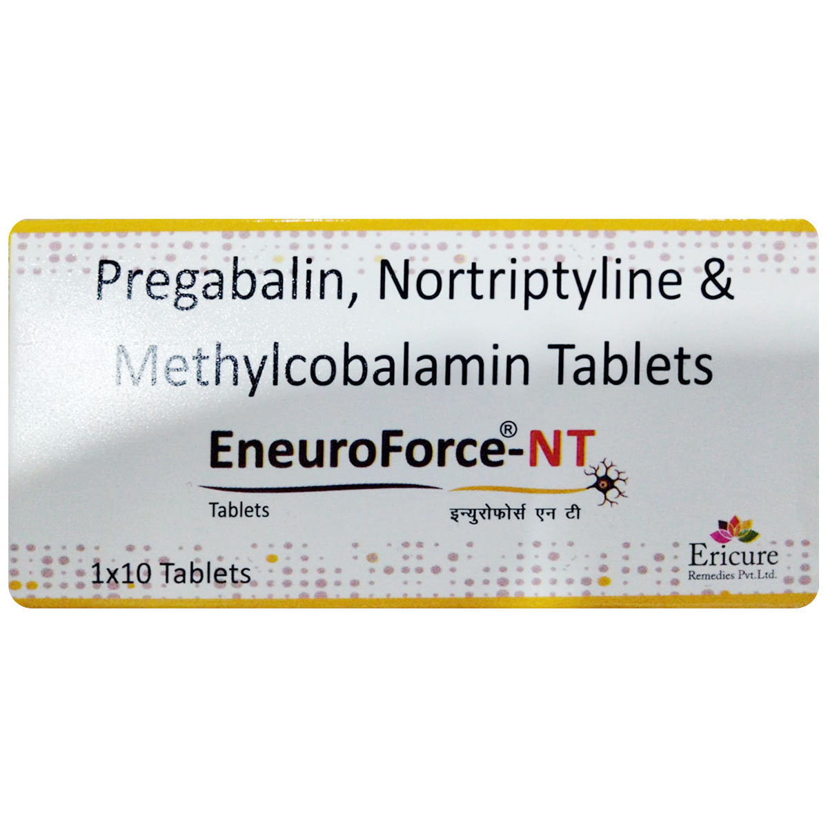 Eneuroforce-NT Tablet 10's, Pack of 10 TABLETS Eneuroforce-NT Tablet 10's, Pack of 10 TABLETS