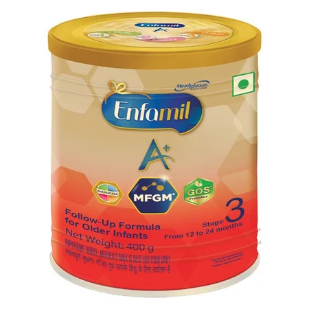 Enfamil A+ Follow Up Formula Stage 3 Powder, 400 gm