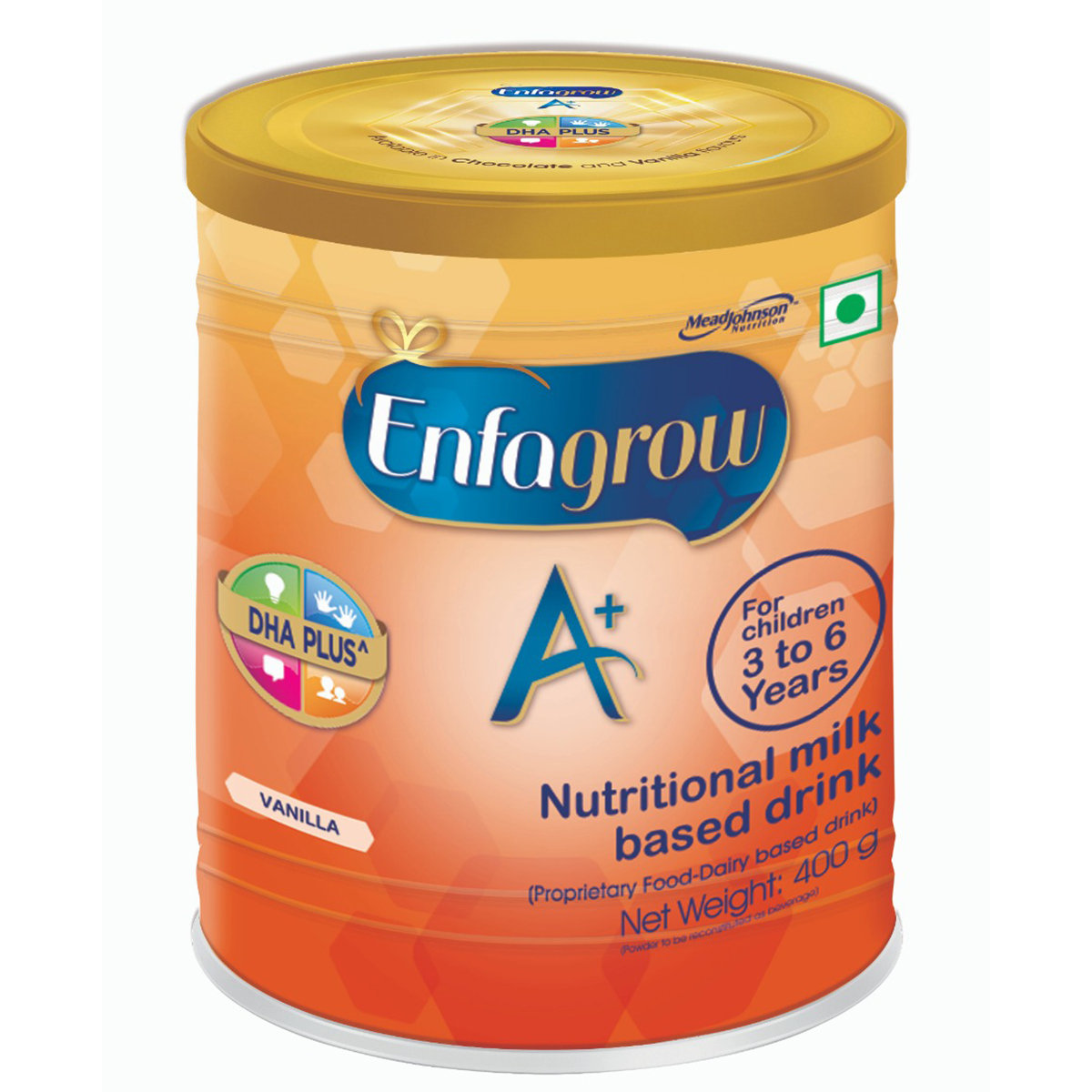 Enfagrow A+ Vanilla Flavour Nutritional Milk Powder for Children 3 to 6 years, 400 gm, Pack of 1 Enfagrow A+ Vanilla Flavour Nutritional Milk Powder for Children 3 to 6 years, 400 gm, Pack of 1