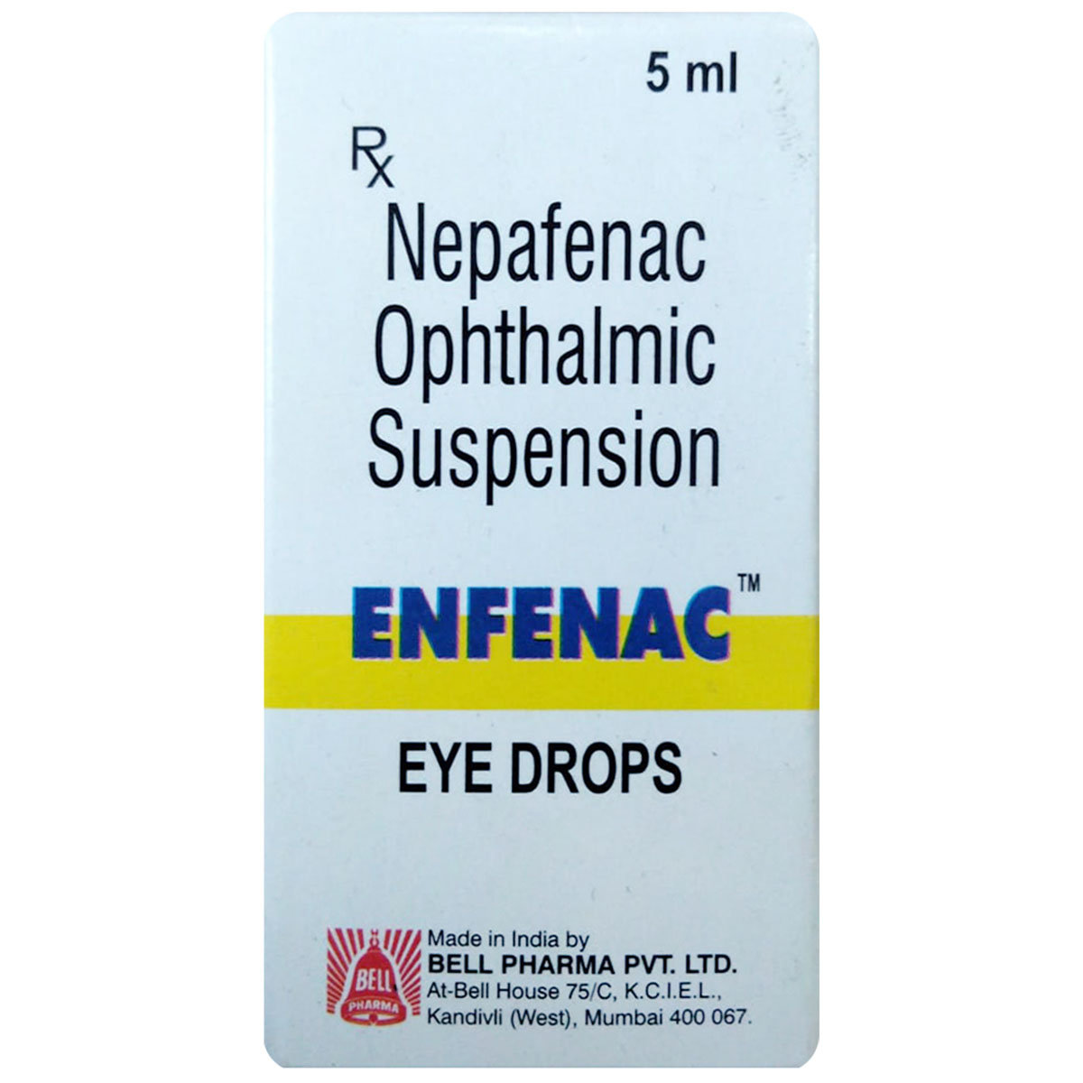 Enfenac Eye Drops 5 ml, Pack of 1 Eye Drops Enfenac Eye Drops 5 ml, Pack of 1 Eye Drops