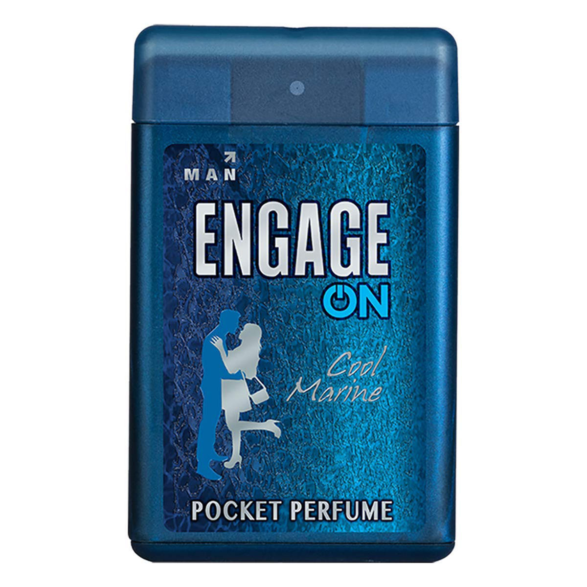 Buy Engage On Cool Marine Pocket Perfume for Men, 18 ml Online