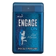 Engage On Cool Marine Pocket Perfume for Men, 18 ml