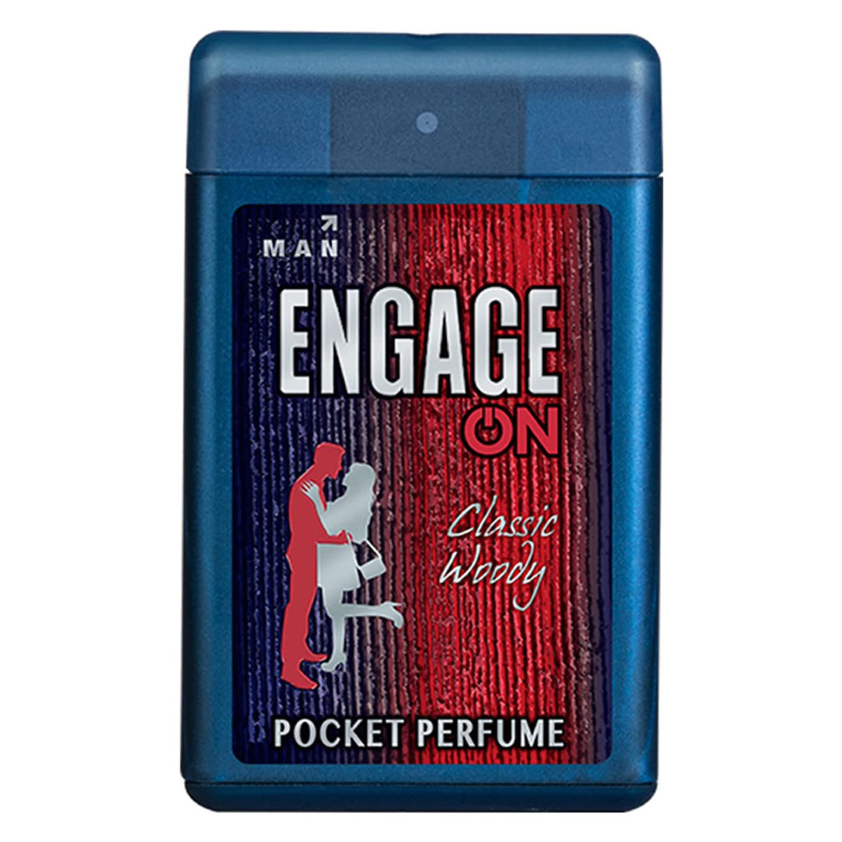 Buy Engage On Classic Woody Pocket Perfume for Men, 18 ml Online