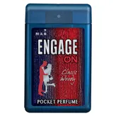Engage On Classic Woody Pocket Perfume for Men, 18 ml, Pack of 1