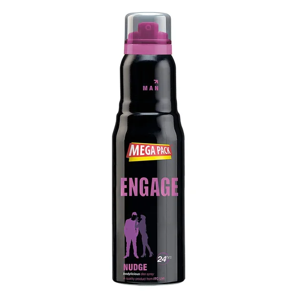 Engage Nudge Deodorant Body Spray For Men, 220 ml