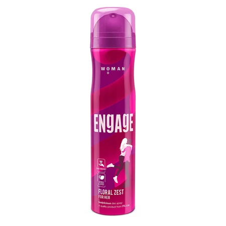 Engage Floral Zest Bodylicious Deo Spray for Women, 150 ml