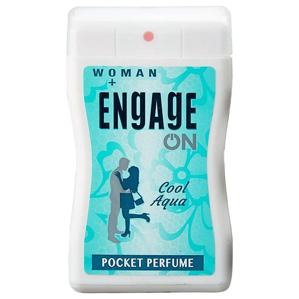 Engage On Cool Aqua Pocket Perfume Woman, 17 ml