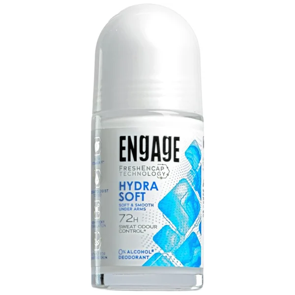 Engage Hydra Soft Deodorant Roll On, 50 ml