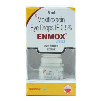 Enmox Plus Eye Drop 5 ml, Pack of 1 EYE DROPS