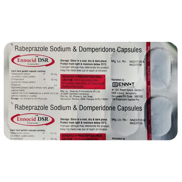 Ennocid DSR Capsule 10's