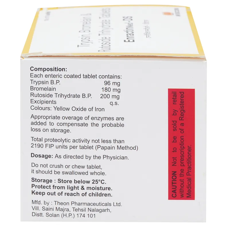 Buy Enractin Neo-DS Tablet 10's online | Uses, Side Effects, Price and ...