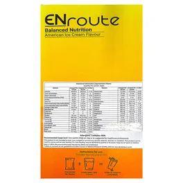 Buy Enroute American Ice Cream Flavour Powder Sachet, 400 gm(8x50 gm ...