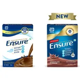 Ensure Chocolate Flavour Powder for Adults Now with HMB, 400 gm, Pack of 1