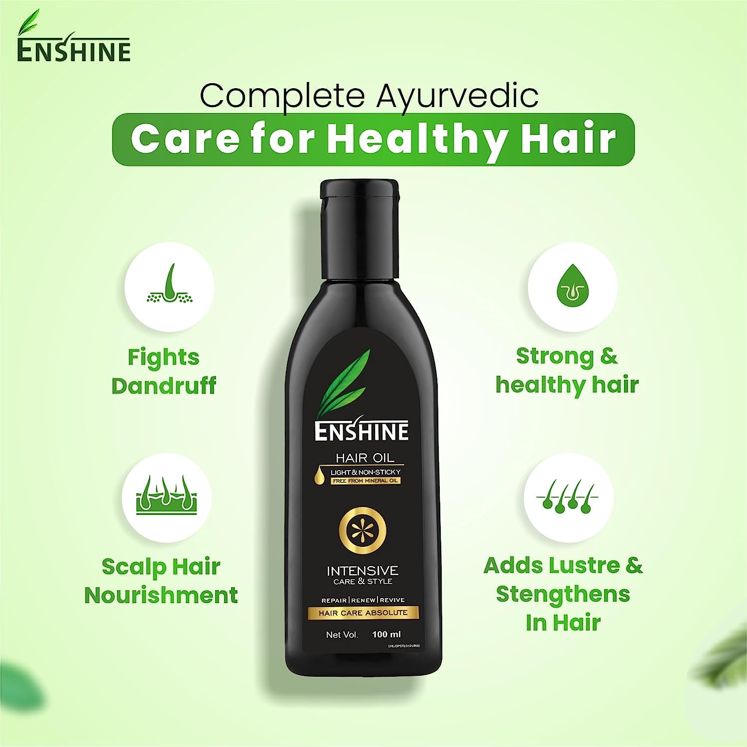 Enshine Hair Oil, 100 ml Price, Uses, Side Effects, Composition ...