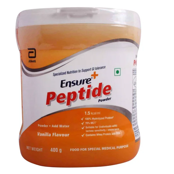 Ensure Plus Peptide Vanilla Flavour Powder, 400 gm