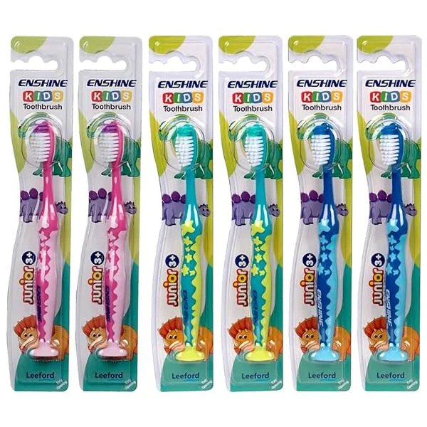 Enshine Junior Kids 3+ Toothbrush, 1 Count, Pack of 1