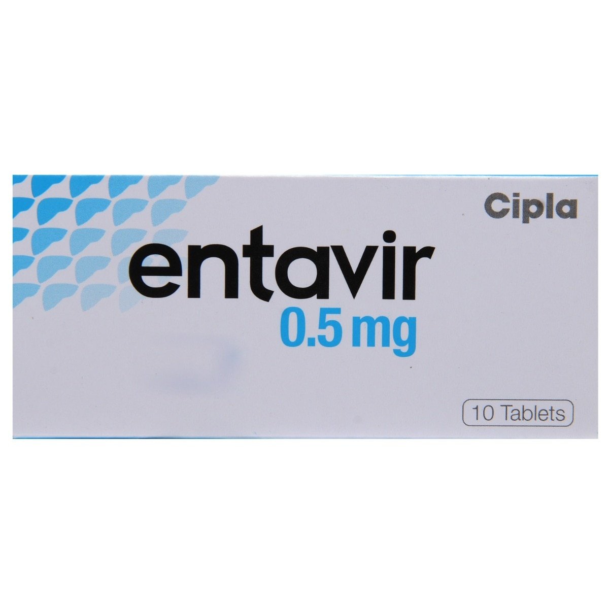 Entavir 0.5 mg Tablet 10's, Pack of 10 TABLETS Entavir 0.5 mg Tablet 10's, Pack of 10 TABLETS