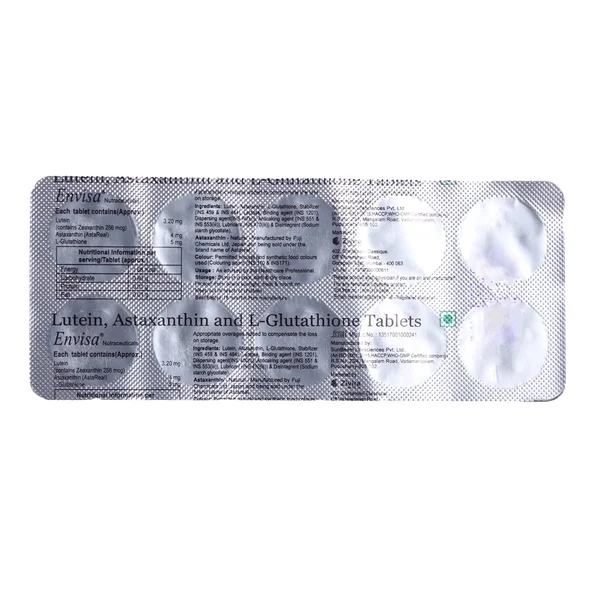 Envisa Tablet 10's, Pack of 10 TABLETS