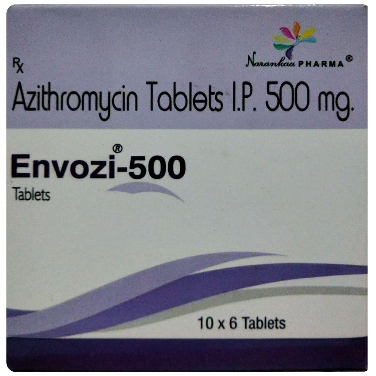Envozi-500 Tablet 6's, Pack of 6 TabletS Envozi-500 Tablet 6's, Pack of 6 TabletS