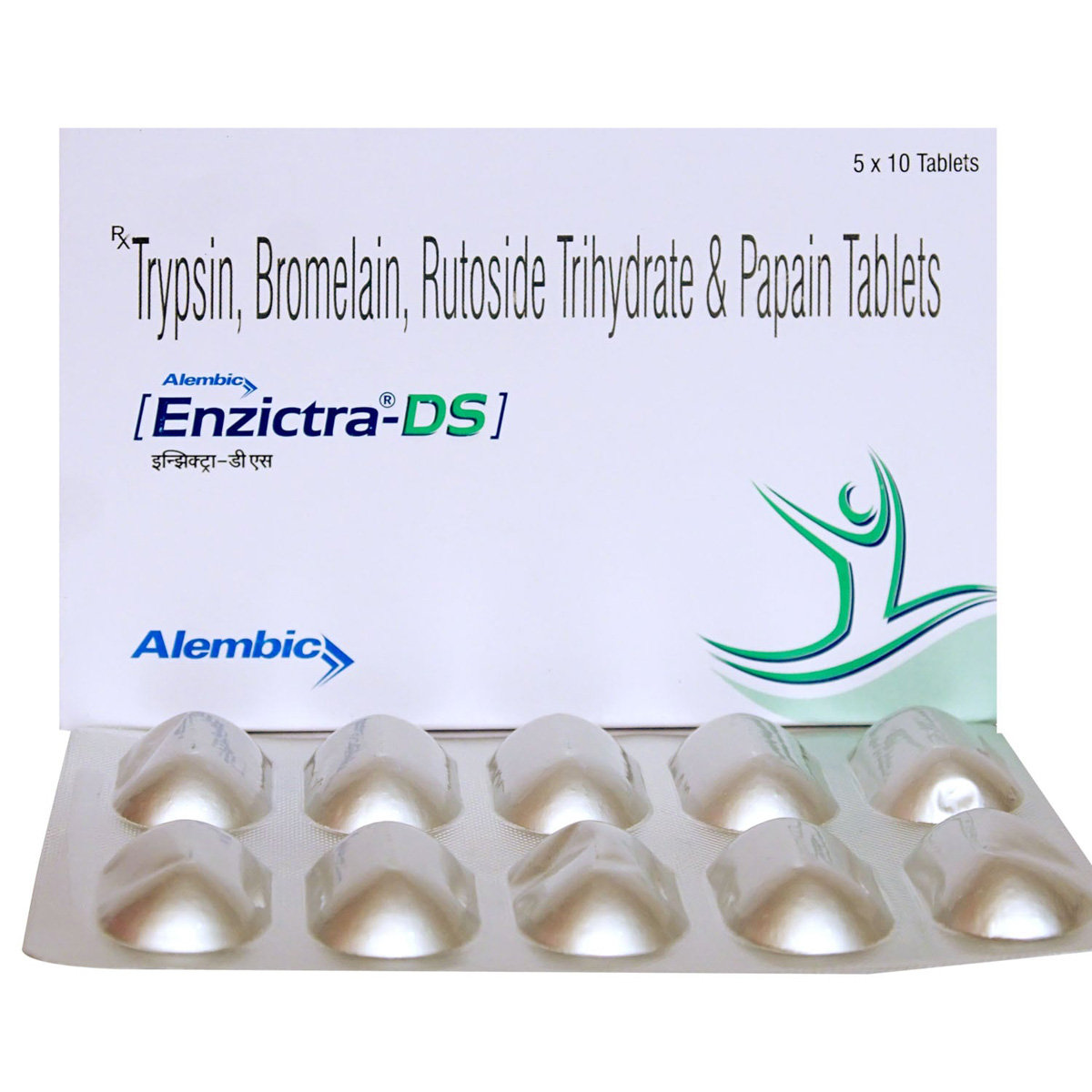 Enzictra DS Tablet 10's, Pack of 10 Enzictra DS Tablet 10's, Pack of 10