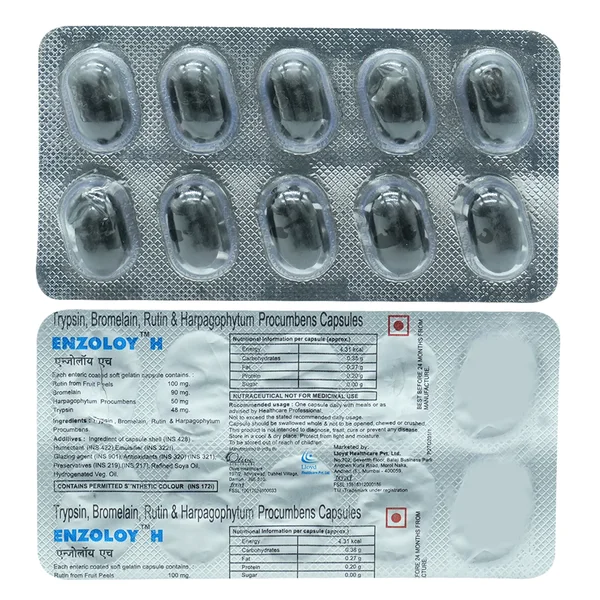 Enzoloy H Softgel Capsule 10's