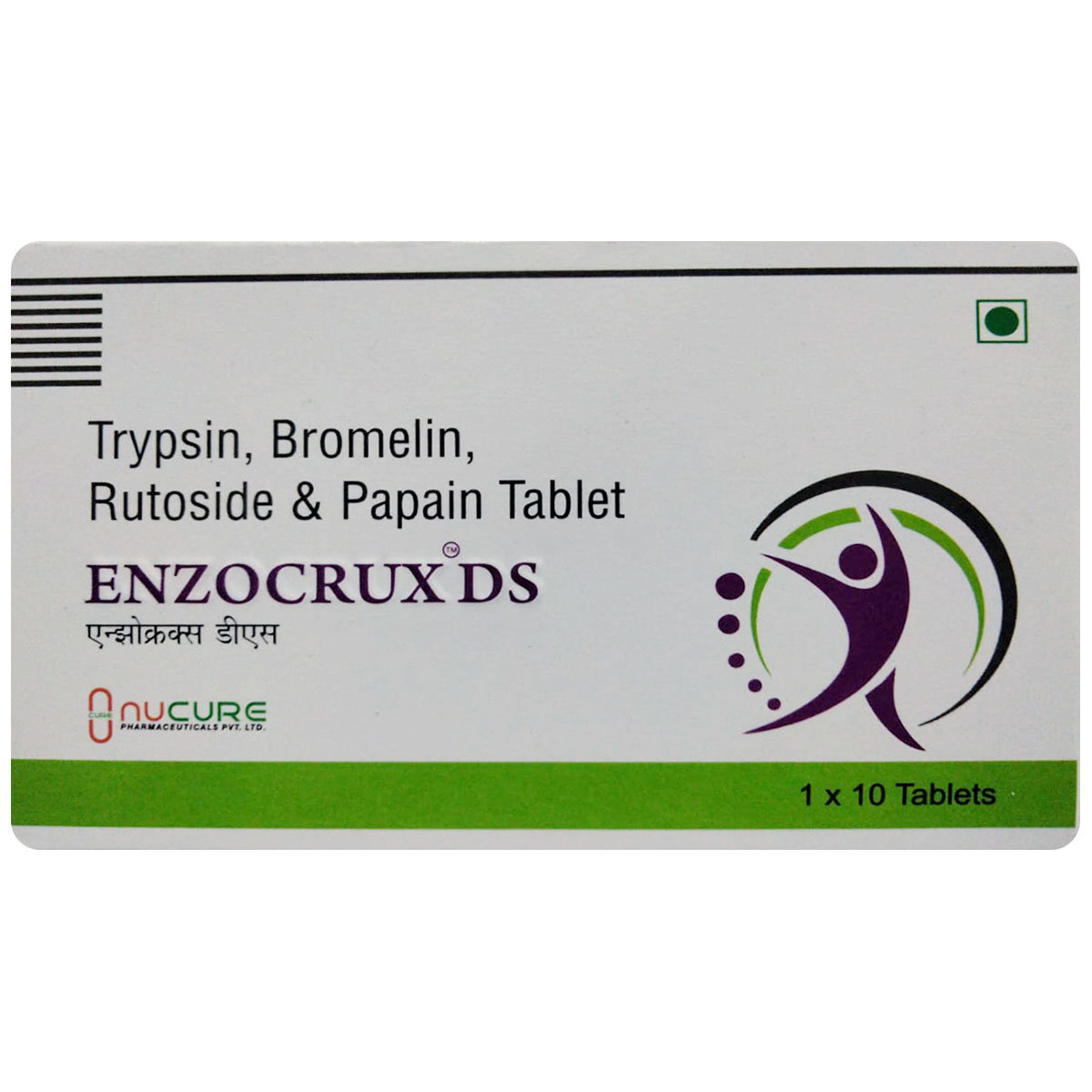 Enzocrux DS Tablet 10's, Pack of 10 Enzocrux DS Tablet 10's, Pack of 10