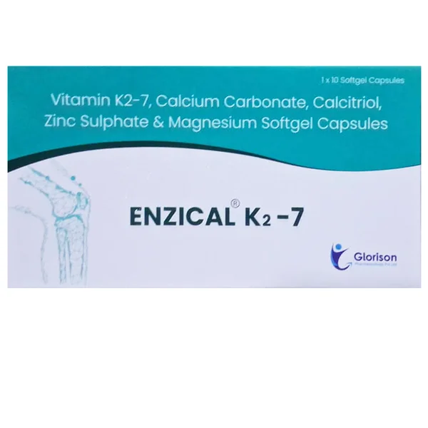 Enzical K2-7 Softgel Capsule 10's
