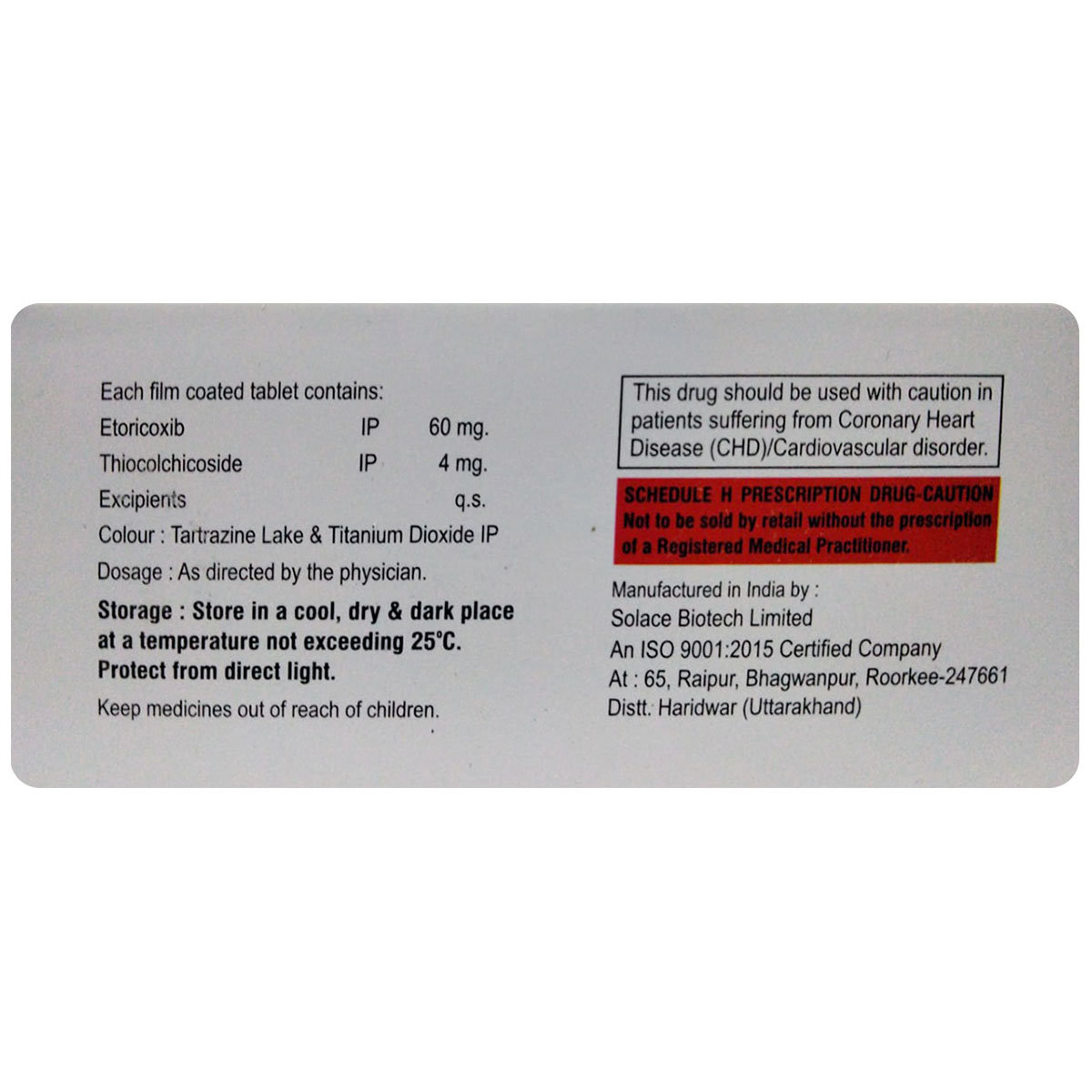 Eonec-ET Tablet 10's, Pack of 10 TABLETS Eonec-ET Tablet 10's, Pack of 10 TABLETS