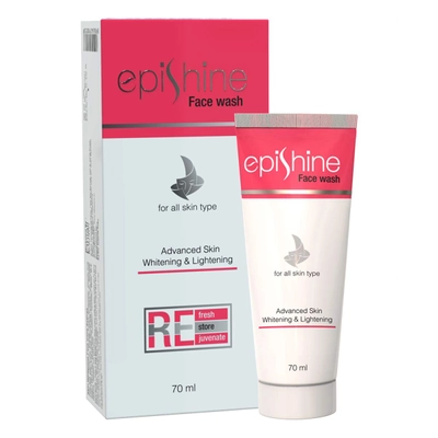 EpiShine Face Wash 70 ml | Skin Whitening &amp; Lightening Face Wash | For All Skin Type, Pack of 1