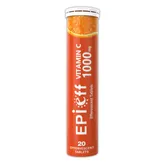 Epieff Vitamin C 1000mg Effervescent Tablet 20's, Pack of 1 TABLET