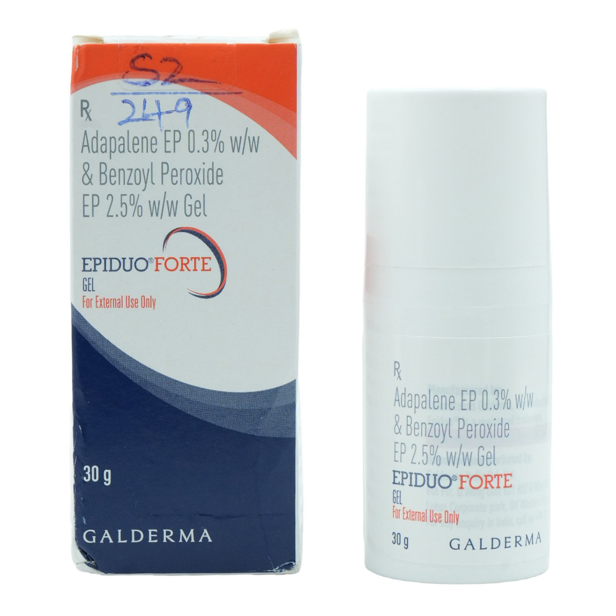 Epiduo Forte Gel 30 gm, Pack of 1 GEL Epiduo Forte Gel 30 gm, Pack of 1 GEL