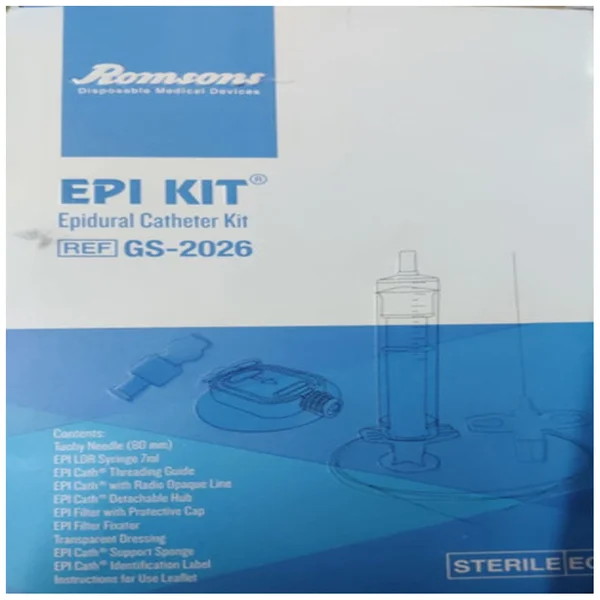 Romsons Epidural Needle Size NG-18 Ref GS-2024