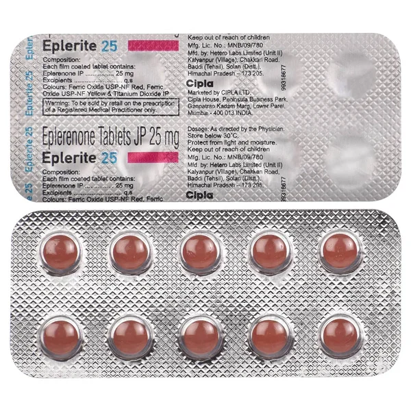 Eplerite 25 Tablet 10's, Pack of 10 TABLETS