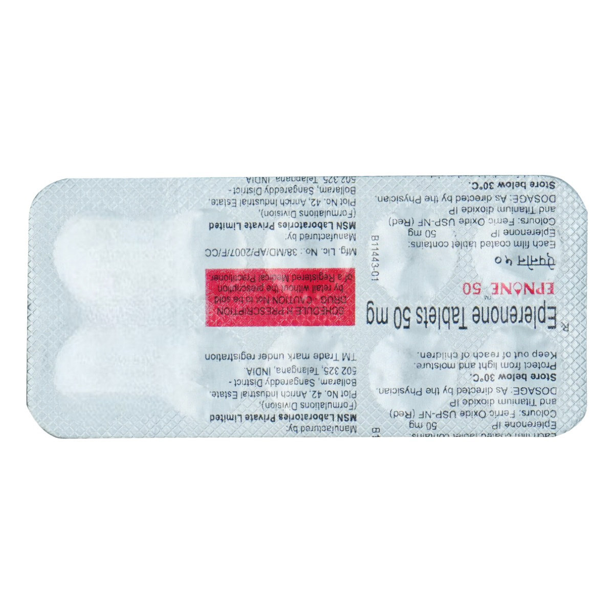 Buy Epnone 50 Tablet 10's Online